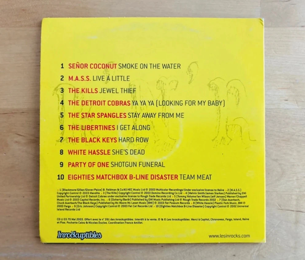 Recopilatorio de CDs Les Inrocks Rockn’roll Circus. – photo 2